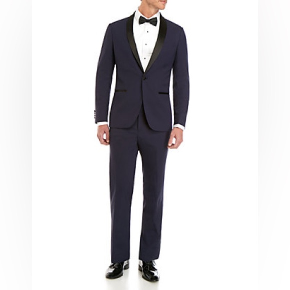 NWT Violet Blue Tuxedo pants